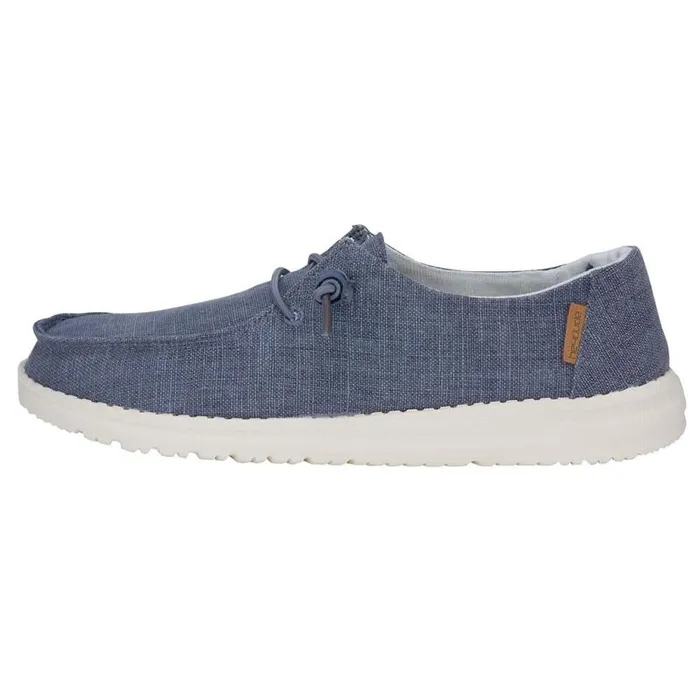 Hey Dude Wendy Wendy Chambray Navy White 8211 Women