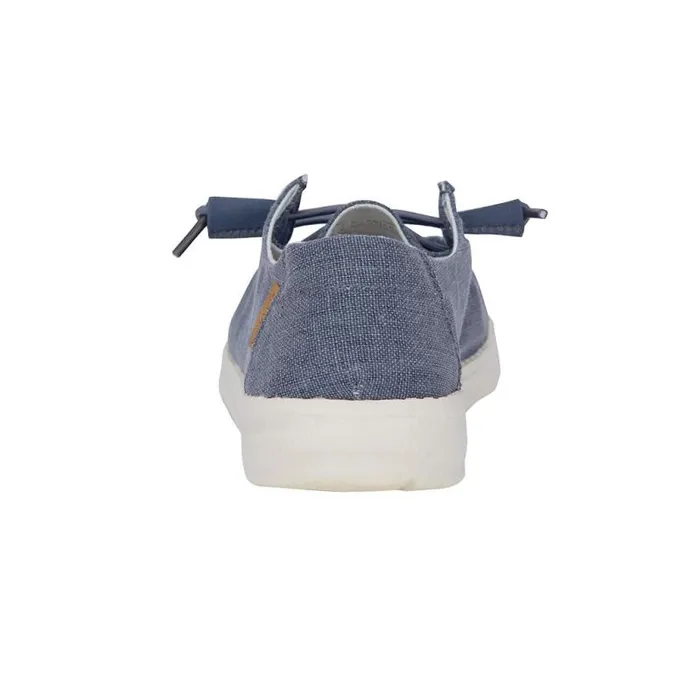 Hey Dude Wendy Wendy Chambray Navy White 8211 Women Hey Dude Wendy Wendy Chambray Navy White 8211 Women