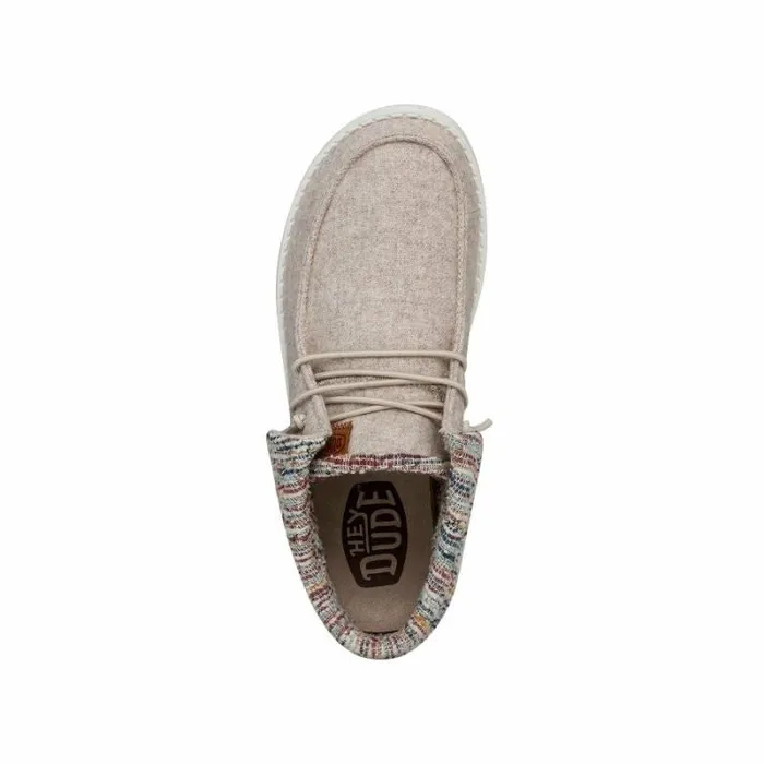 Hey Dude Wendy Wendy Fold Baja Cream Multi 8211 Women Hey Dude Wendy Wendy Fold Baja Cream Multi 8211 Women