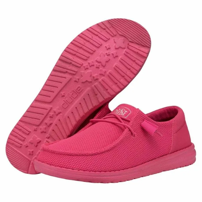 Hey Dude Wendy Wendy Funk Mono Electric Pink 8211 Women