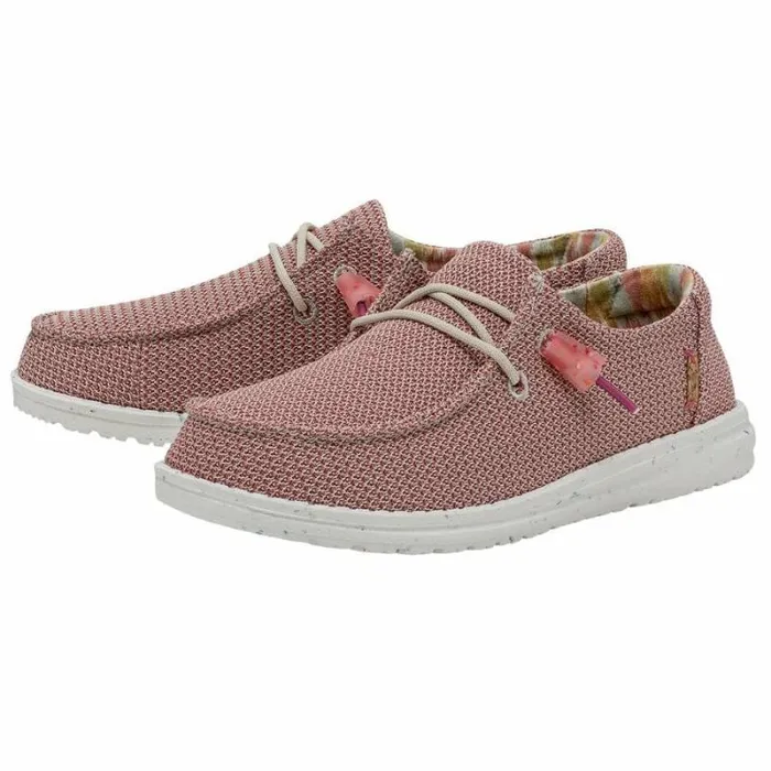 Hey Dude Wendy Wendy Knit II Desert Rose 8211 Women Hey Dude Wendy Wendy Knit II Desert Rose 8211 Women