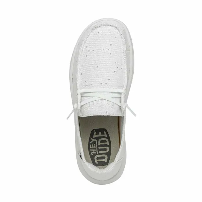 Hey Dude Wendy Wendy Rise Eyelet Chapel Bells 8211 Women Hey Dude Wendy Wendy Rise Eyelet Chapel Bells 8211 Women