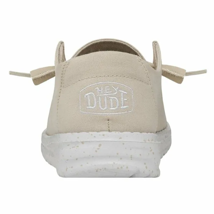 Hey Dude Wendy Wendy Slub Canvas Natural 8211 Women Hey Dude Wendy Wendy Slub Canvas Natural 8211 Women