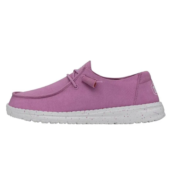 Hey Dude Wendy Wendy Slub Canvas Violet 8211 Women