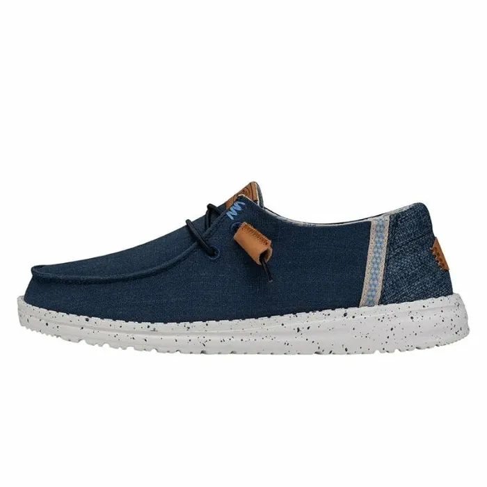 Hey Dude Wendy Wendy Washed Canvas Navy 8211 Women