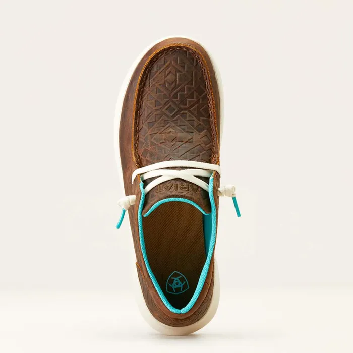 Hilo Brown Blanket Emboss Women Ariat Shoes and Sneakers Hilo Brown Blanket Emboss Women Ariat Shoes and Sneakers