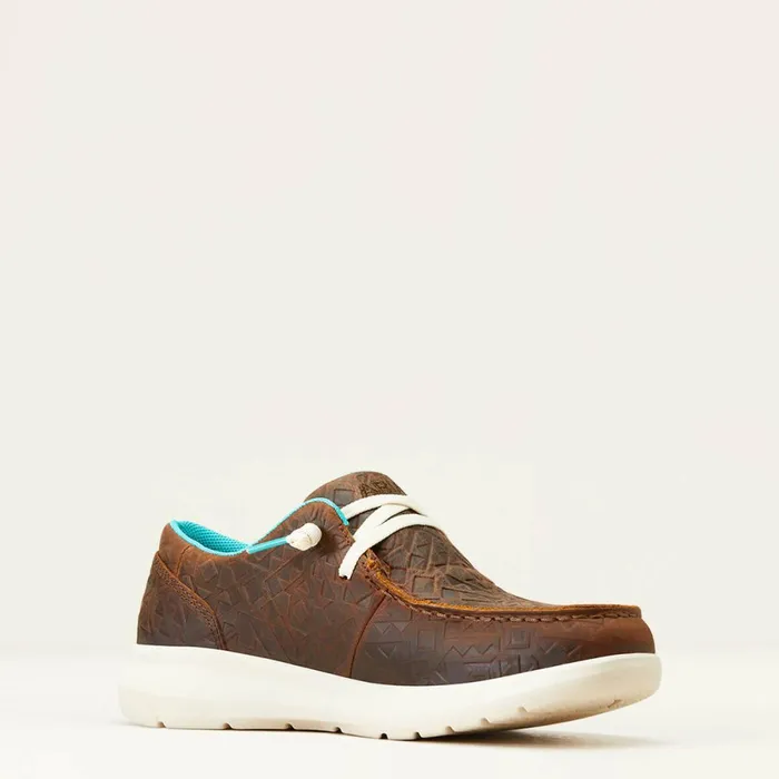 Hilo Brown Blanket Emboss Women Ariat Shoes and Sneakers Hilo Brown Blanket Emboss Women Ariat Shoes and Sneakers