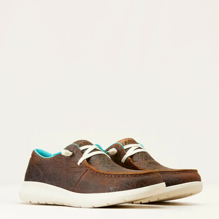 Hilo Brown Blanket Emboss Women Ariat Shoes and Sneakers Hilo Brown Blanket Emboss Women Ariat Shoes and Sneakers