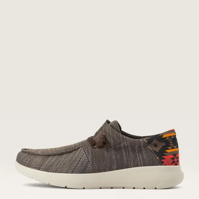 Hilo Heathered Brownred Southwest Print Men Ariat Shoes and Sneakers Hilo Heathered Brownred Southwest Print Men Ariat Shoes and Sneakers