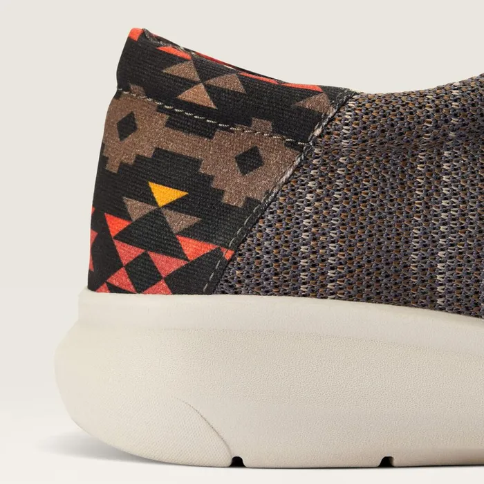 Hilo Heathered Brownred Southwest Print Men Ariat Shoes and Sneakers Hilo Heathered Brownred Southwest Print Men Ariat Shoes and Sneakers