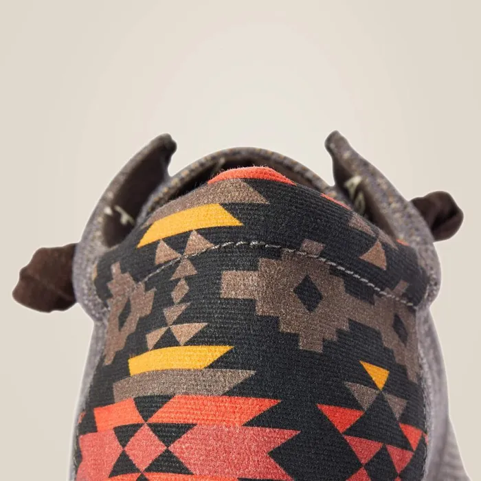 Hilo Heathered Brownred Southwest Print Men Ariat Shoes and Sneakers Hilo Heathered Brownred Southwest Print Men Ariat Shoes and Sneakers