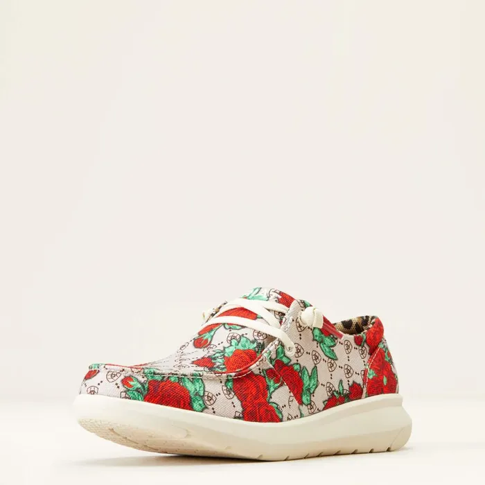Hilo Rose Logo Print Women Ariat Shoes and Sneakers