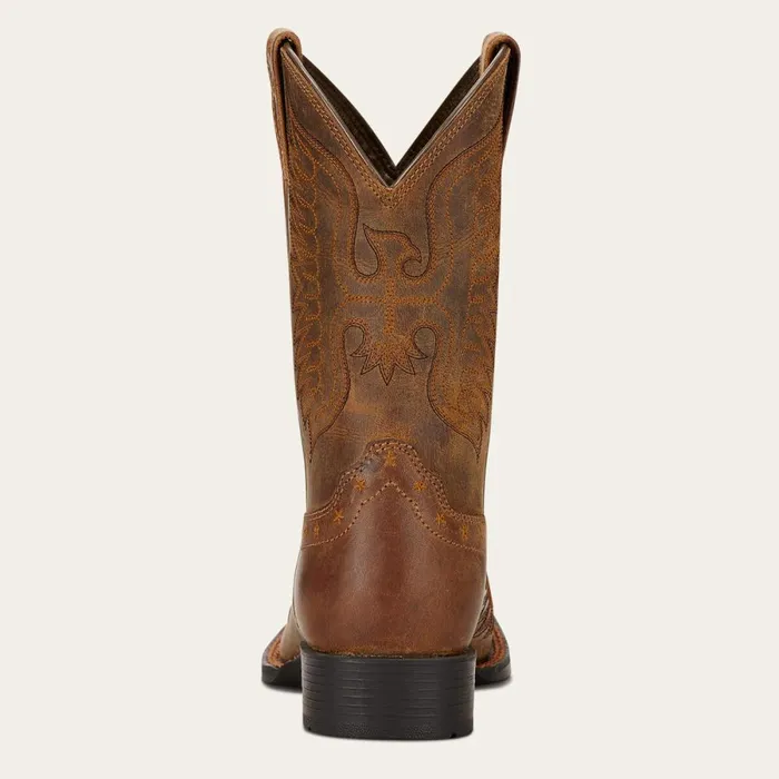 Honor Western Boot Distressed Brown Kids Ariat Big Kids039 Footwear Honor Western Boot Distressed Brown Kids Ariat Big Kids039 Footwear