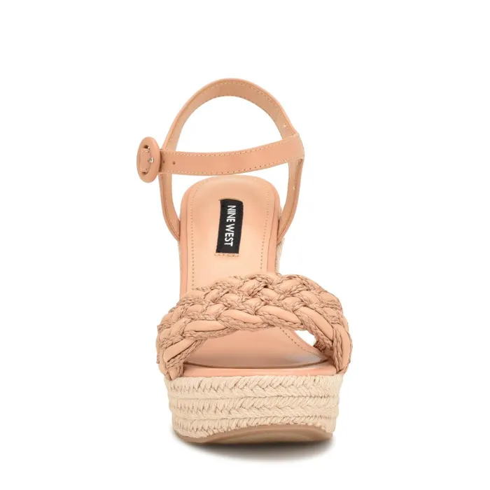 Hosana Espadrille Wedge Sandals Dark Blush Women Nine West Wedges Hosana Espadrille Wedge Sandals Dark Blush Women Nine West Wedges