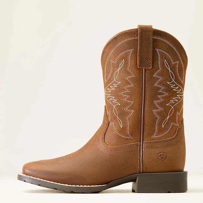 Hybrid Rancher Western Boot Distressed Tan Kids Ariat Big Kids039 Footwear Hybrid Rancher Western Boot Distressed Tan Kids Ariat Big Kids039 Footwear
