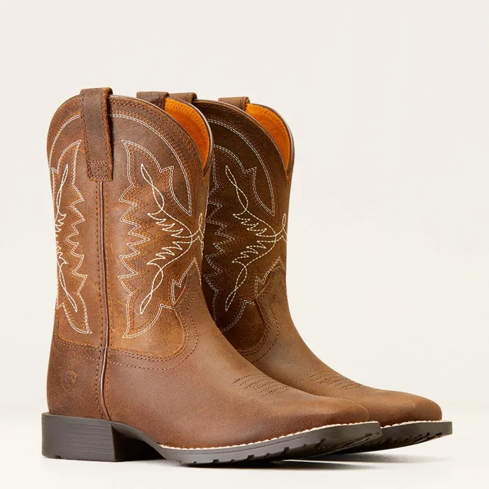 Hybrid Rancher Western Boot Distressed Tan Kids Ariat Big Kids039 Footwear Hybrid Rancher Western Boot Distressed Tan Kids Ariat Big Kids039 Footwear