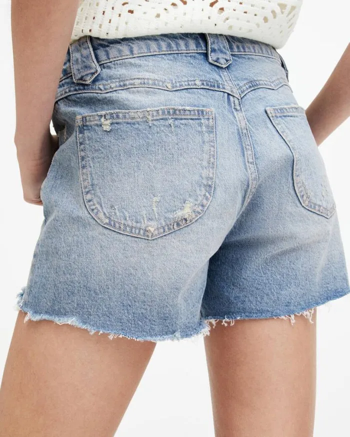Idaho Western Style Denim Shorts Vintage Indigo Women AllSaints Skirts and Shorts Idaho Western Style Denim Shorts Vintage Indigo Women AllSaints Skirts and Shorts