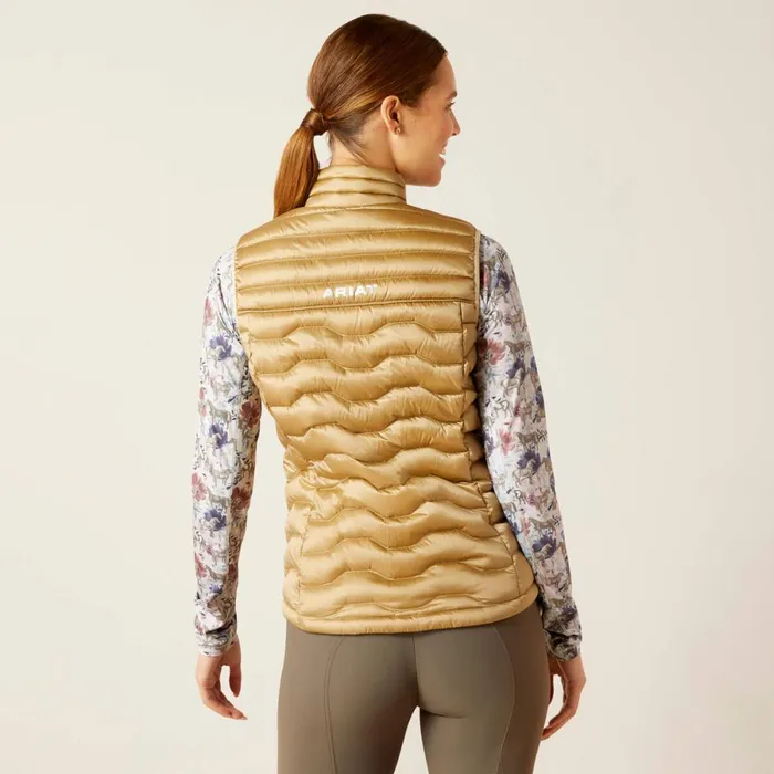 Ideal Down Vest Iridescent Fields Of Rye Women Ariat Jackets and Vests Ideal Down Vest Iridescent Fields Of Rye Women Ariat Jackets and Vests