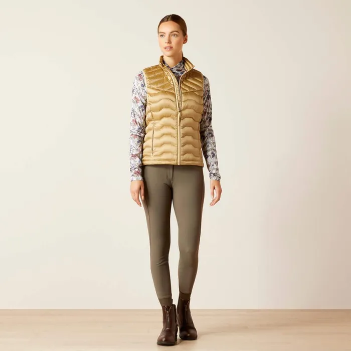 Ideal Down Vest Iridescent Fields Of Rye Women Ariat Jackets and Vests Ideal Down Vest Iridescent Fields Of Rye Women Ariat Jackets and Vests