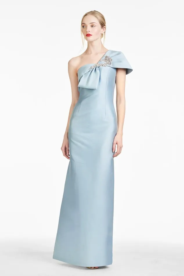 Ines Gown 8211 Powder Blue Women Sachin and Babi Evening