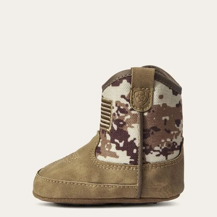 Infant Lil039 Stompers Dallas Boot Patriot Brown Kids Ariat Baby Boots