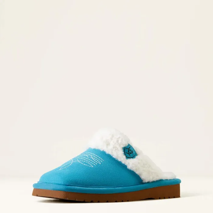 Jackie Square Toe Bright Turquoise Women Ariat Slippers