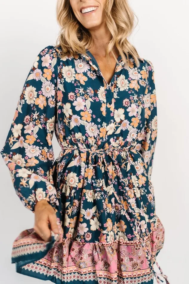 Jane Short Dress Jade Multi Women Baltic Born Cover Ups Jane Short Dress Jade Multi Women Baltic Born Cover Ups