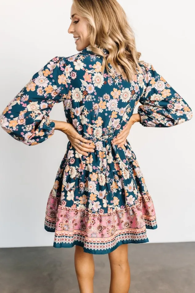 Jane Short Dress Jade Multi Women Baltic Born Cover Ups Jane Short Dress Jade Multi Women Baltic Born Cover Ups