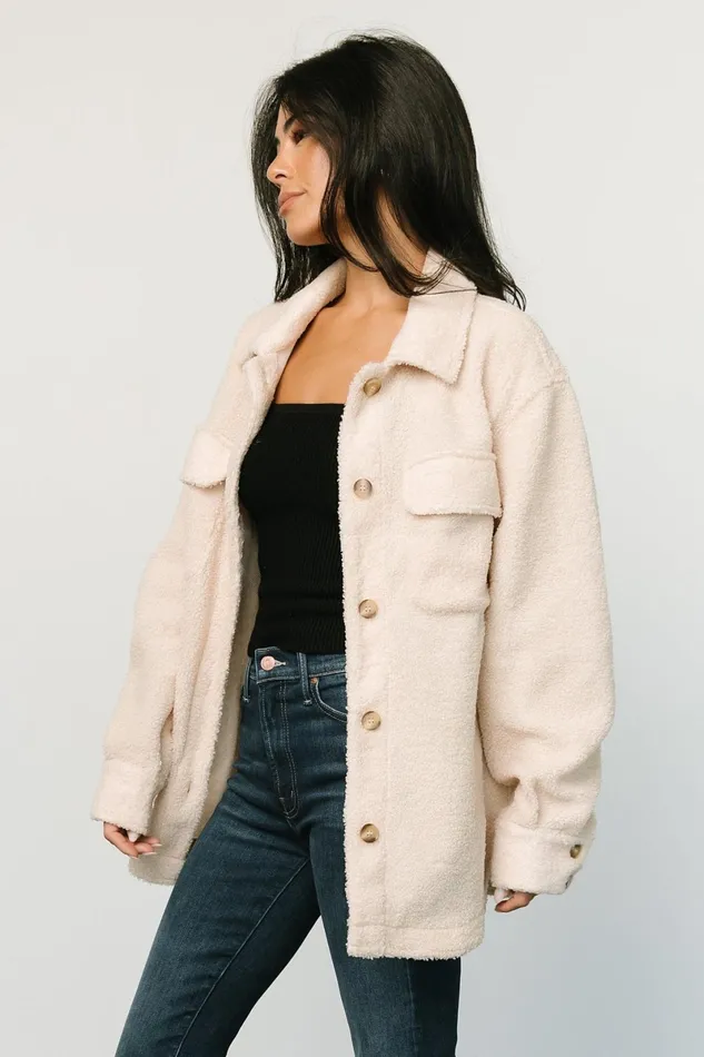 Jayden Sherpa Jacket Honey Women Baltic Born Outerwear Jayden Sherpa Jacket Honey Women Baltic Born Outerwear