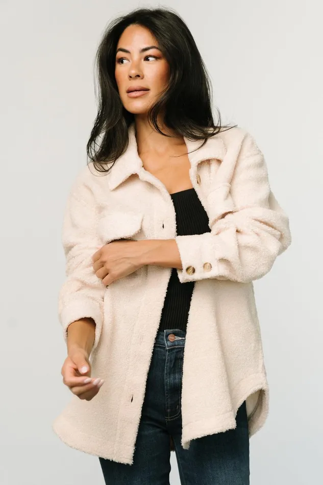 Jayden Sherpa Jacket Honey Women Baltic Born Outerwear Jayden Sherpa Jacket Honey Women Baltic Born Outerwear