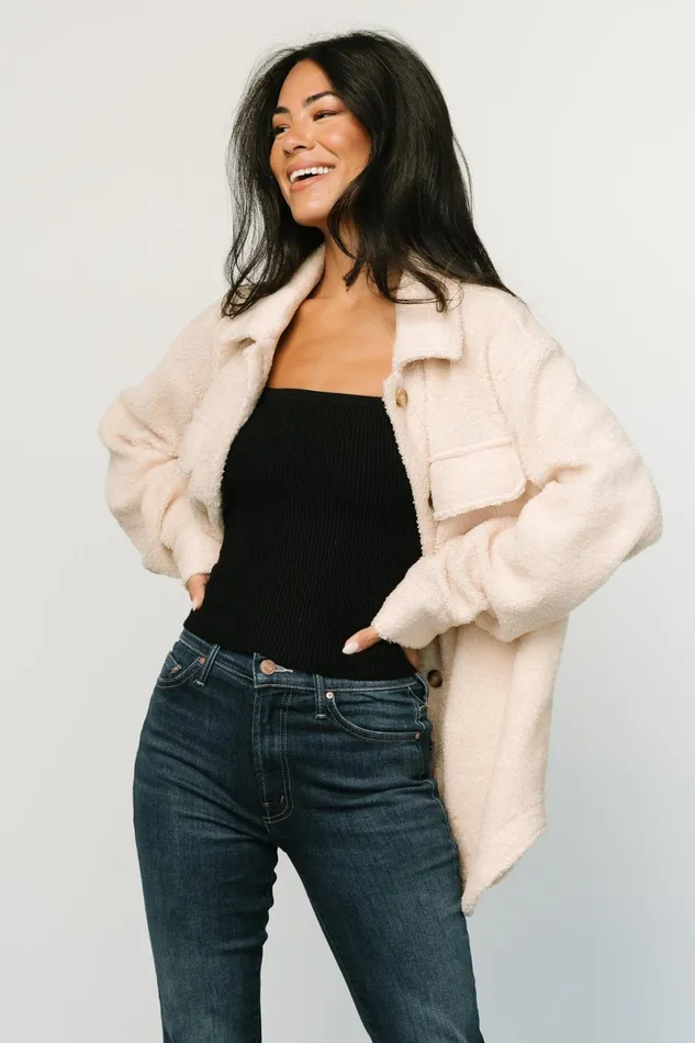 Jayden Sherpa Jacket Honey Women Baltic Born Outerwear Jayden Sherpa Jacket Honey Women Baltic Born Outerwear