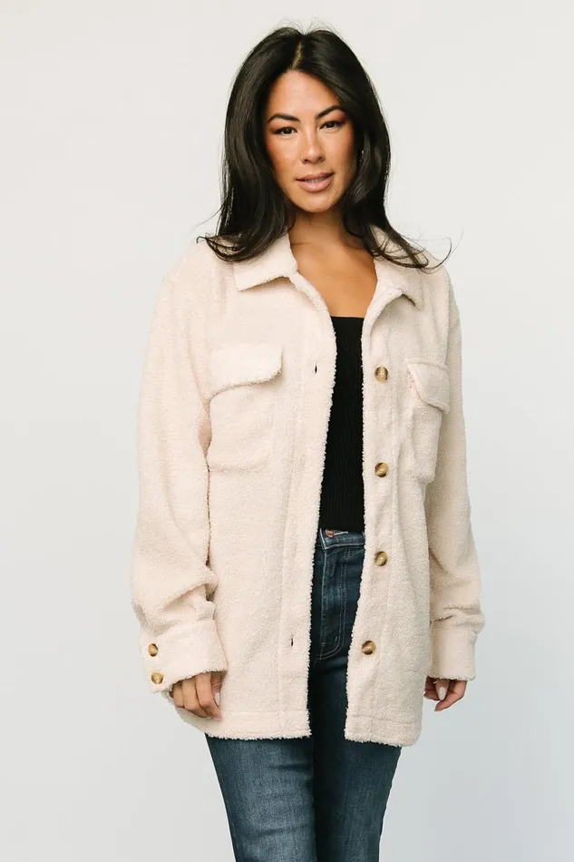 Jayden Sherpa Jacket Honey Women Baltic Born Outerwear Jayden Sherpa Jacket Honey Women Baltic Born Outerwear
