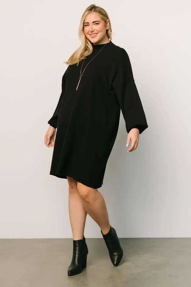 Jennings Sweater Dress Black Women Baltic Born Sweaters Jennings Sweater Dress Black Women Baltic Born Sweaters
