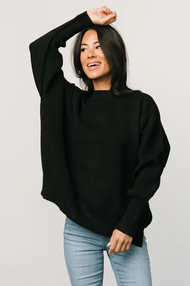 Jeremiah Knit Sweater Black Women Baltic Born Sweaters