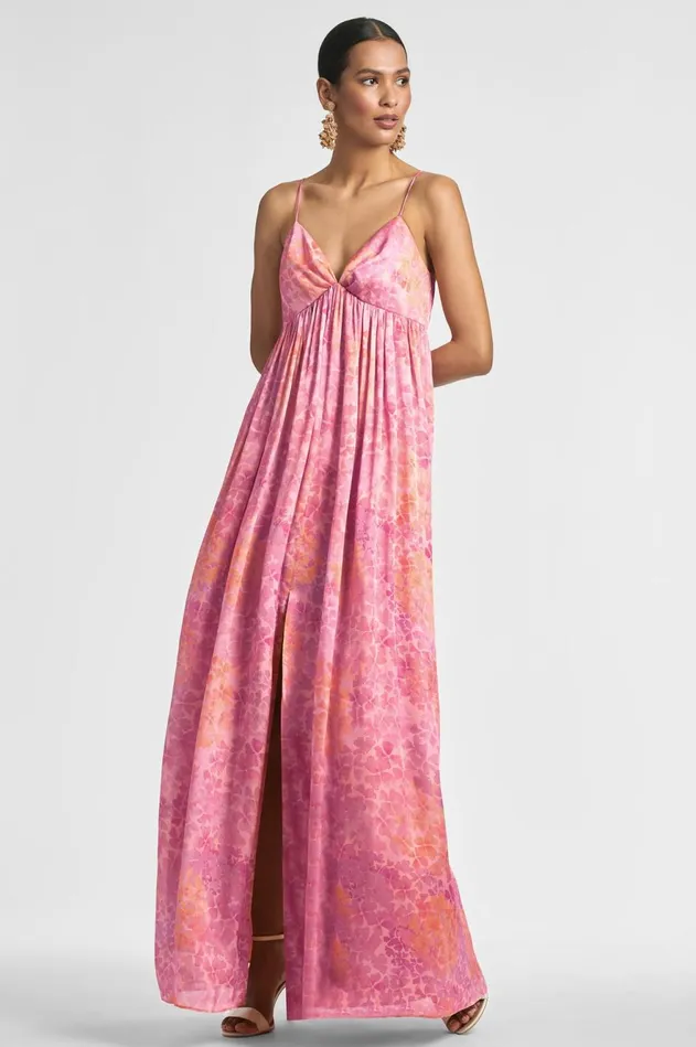 Jessica Gown 8211 Pastel Sunset Hydrangea Women Sachin and Babi Boho