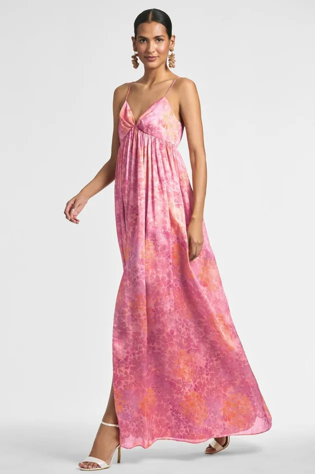 Jessica Gown 8211 Pastel Sunset Hydrangea Women Sachin and Babi Boho