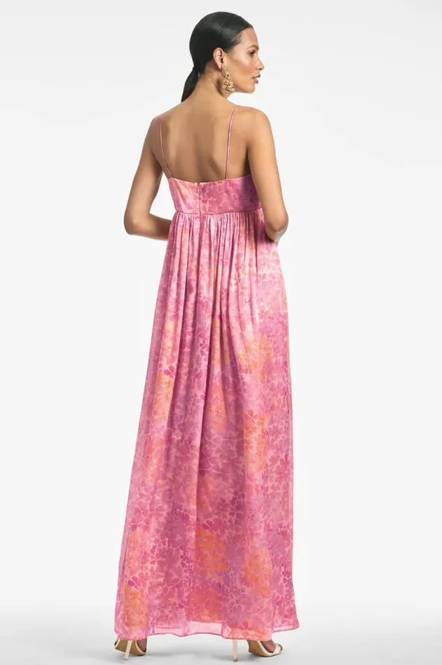 Jessica Gown 8211 Pastel Sunset Hydrangea Women Sachin and Babi Boho