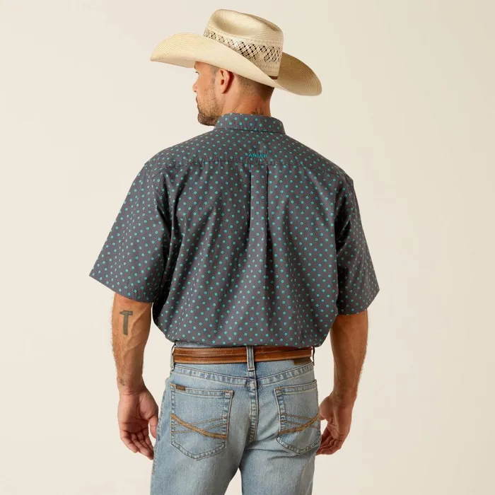 Johnnie Classic Fit Shirt Grey Men Ariat Button Down Shirts Johnnie Classic Fit Shirt Grey Men Ariat Button Down Shirts