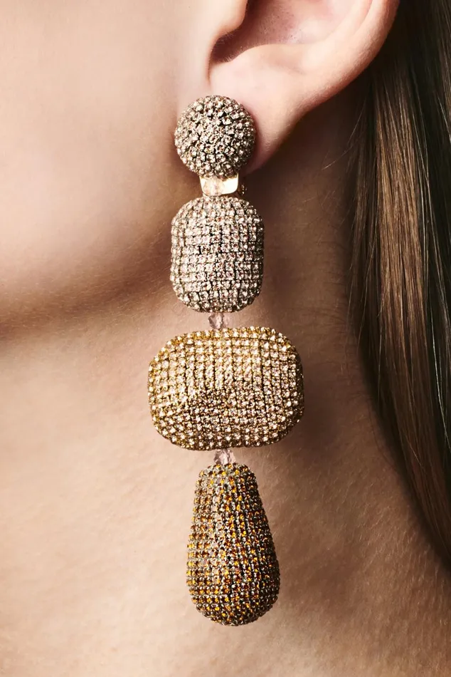 Josephine Earrings 8211 Crystals Women Sachin and Babi Earrings