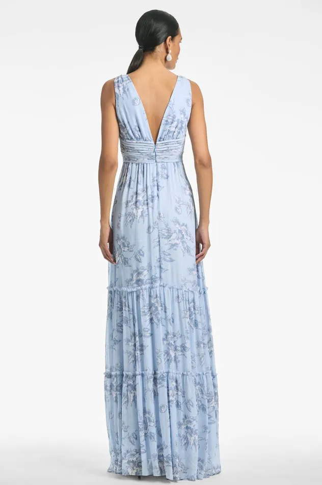 Justine Gown 8211 Iced Narcissus Women Sachin and Babi Formal
