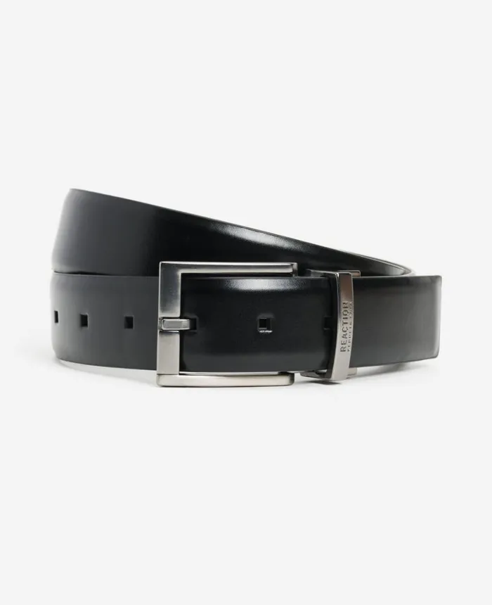 Kenneth Cole Bags and Belts Men Reversible Dress Belt Blackbrown