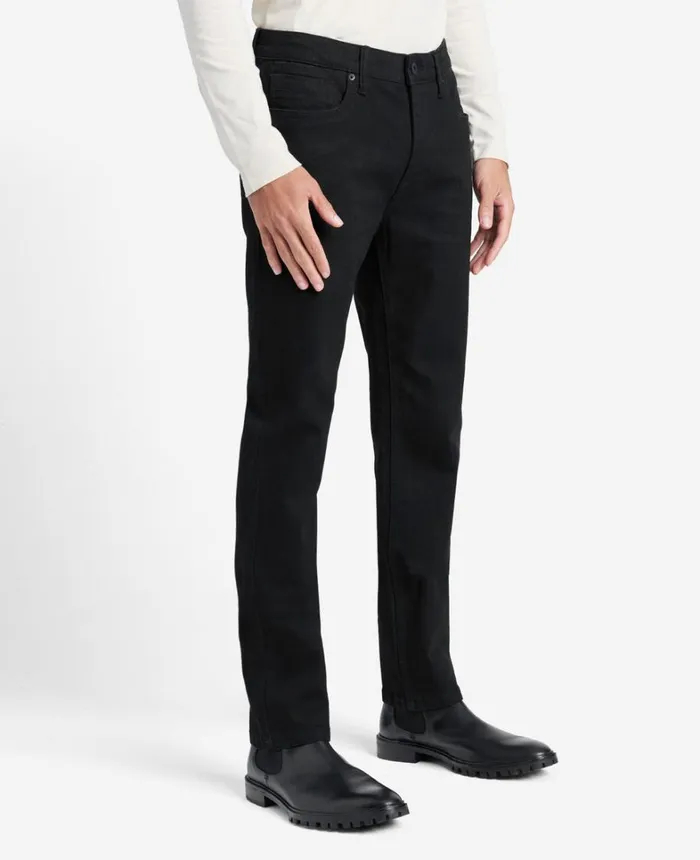 Kenneth Cole Denim Men SlimFit Recycled Stretch Denim Jeans Watts 8211 Black