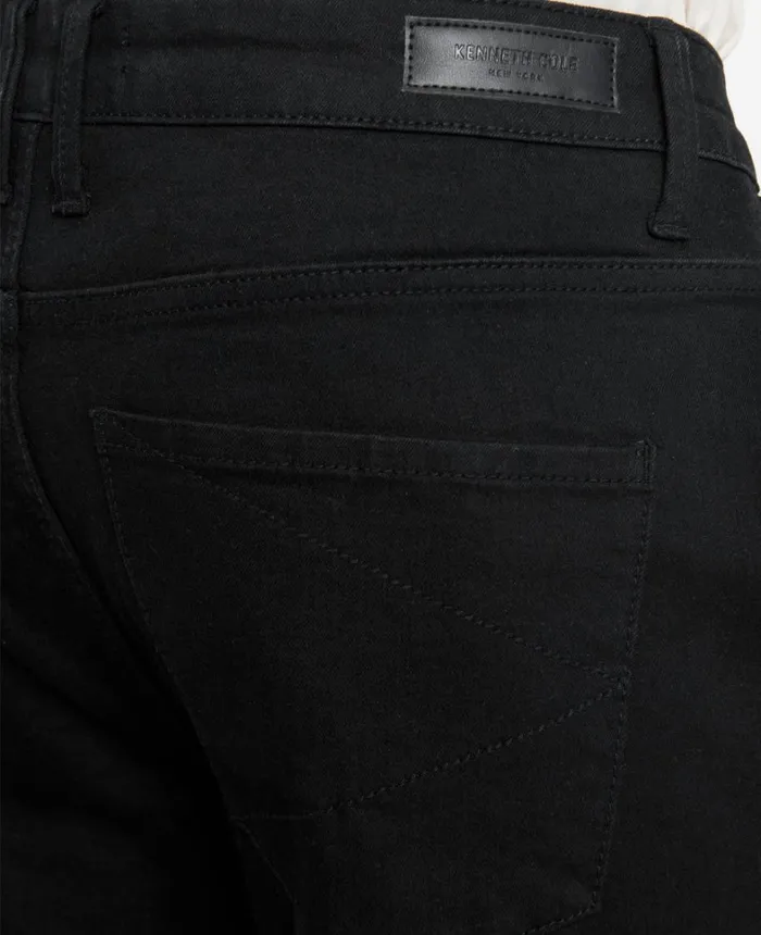 Kenneth Cole Denim Men SlimFit Recycled Stretch Denim Jeans Watts 8211 Black