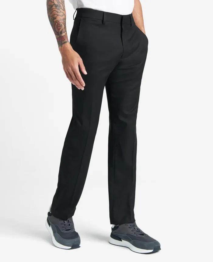 Kenneth Cole Dress Pants Men Premium Stretch Twill SlimFit Flex Waistband Dress Pant Black Kenneth Cole Dress Pants Men Premium Stretch Twill SlimFit Flex Waistband Dress Pant Black