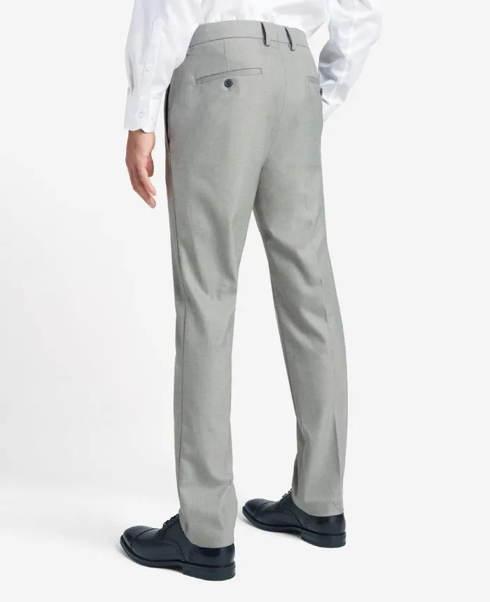 Kenneth Cole Dress Pants Men Premium Stretch Twill SlimFit Flex Waistband Dress Pant Lt Grey Kenneth Cole Dress Pants Men Premium Stretch Twill SlimFit Flex Waistband Dress Pant Lt Grey
