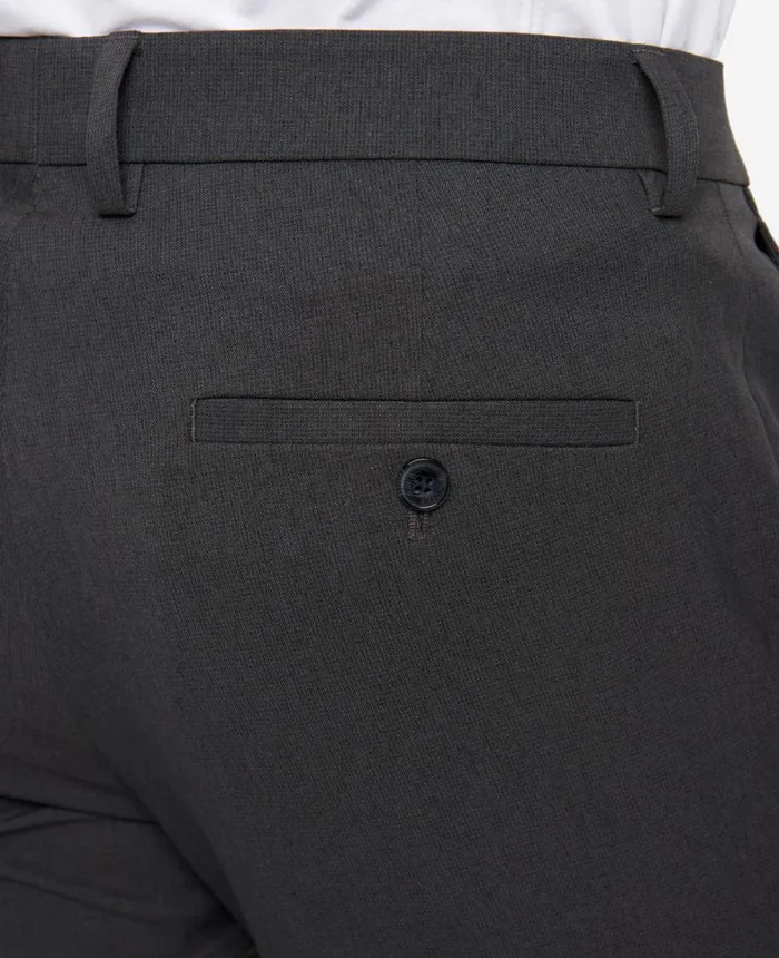 Kenneth Cole Dress Pants Men Stretch Micro Check ModernFit TECHNICOLE Dress Pant Charcoal Kenneth Cole Dress Pants Men Stretch Micro Check ModernFit TECHNICOLE Dress Pant Charcoal