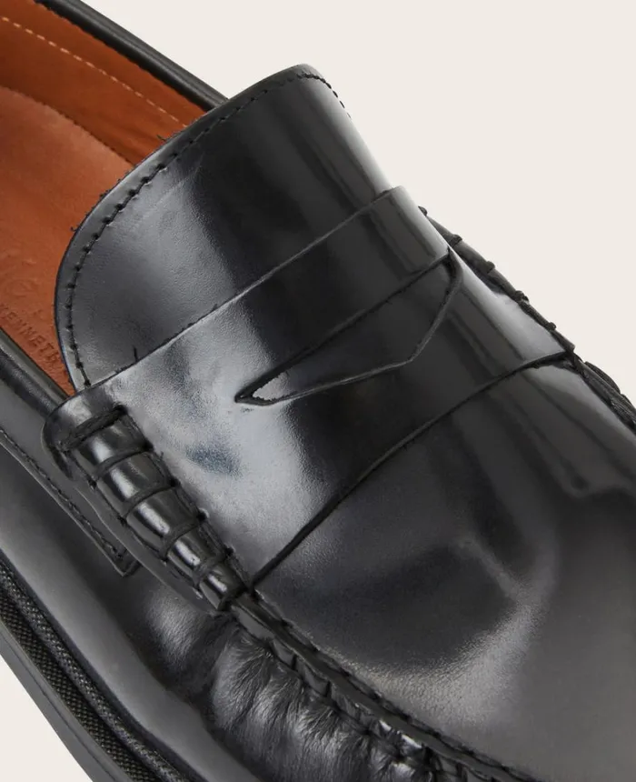 Kenneth Cole Loafers Men GENTLE SOULS Myles Leather Penny Loafer Black Kenneth Cole Loafers Men GENTLE SOULS Myles Leather Penny Loafer Black