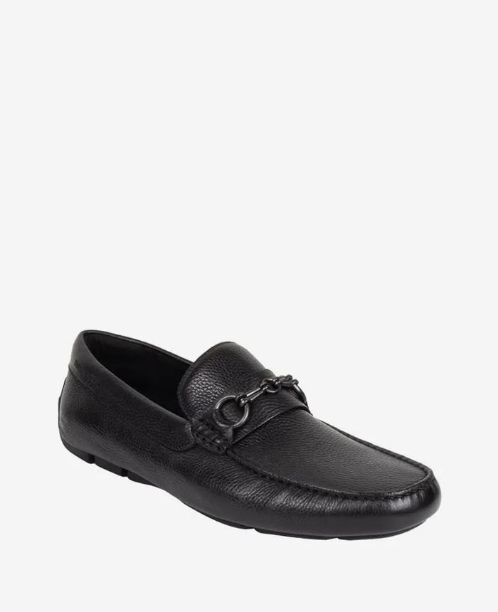 Kenneth Cole Loafers Men Theme Bit Detail Driver Black Kenneth Cole Loafers Men Theme Bit Detail Driver Black