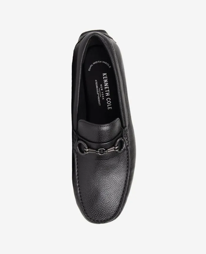Kenneth Cole Loafers Men Theme Bit Detail Driver Black Kenneth Cole Loafers Men Theme Bit Detail Driver Black