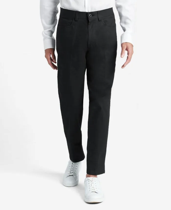 Kenneth Cole Pants Men The 5Pocket Stretch Pant With Flex Waistband Black Kenneth Cole Pants Men The 5Pocket Stretch Pant With Flex Waistband Black